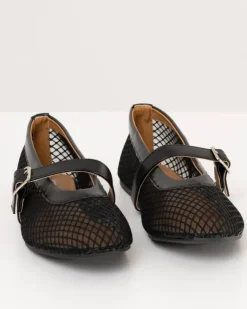 Ballerines résille
