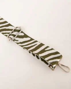 Bandoulière motif zebre