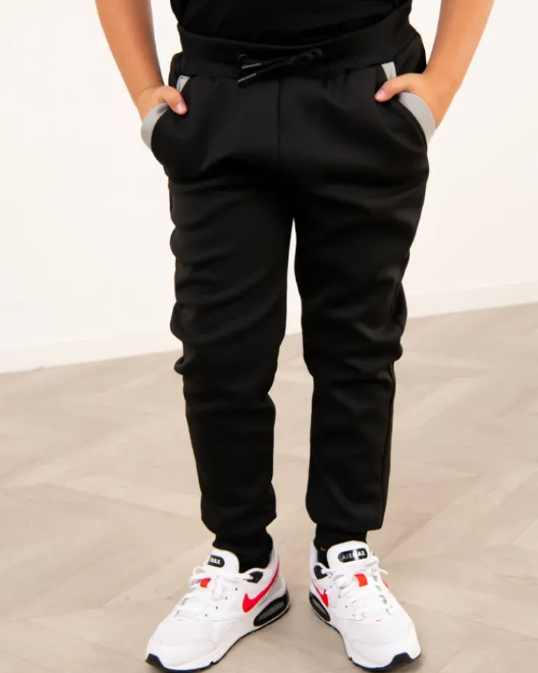 Bas de jogg bicolore