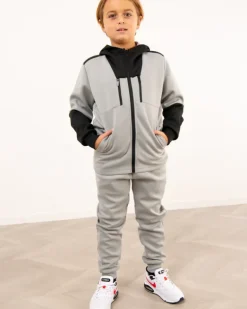 Bas de jogg bicolore