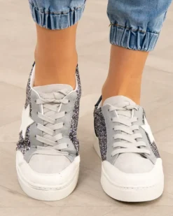 Basket paillettes étoile