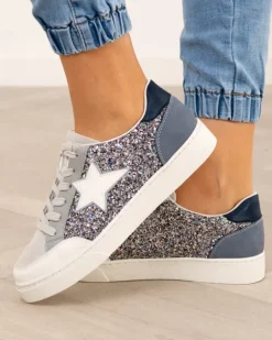 Basket paillettes étoile