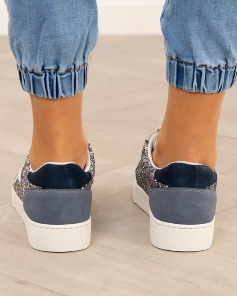 Basket paillettes étoile