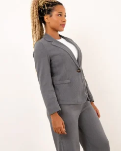 Blazer velours côtelé