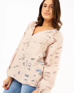 Blouse boutons