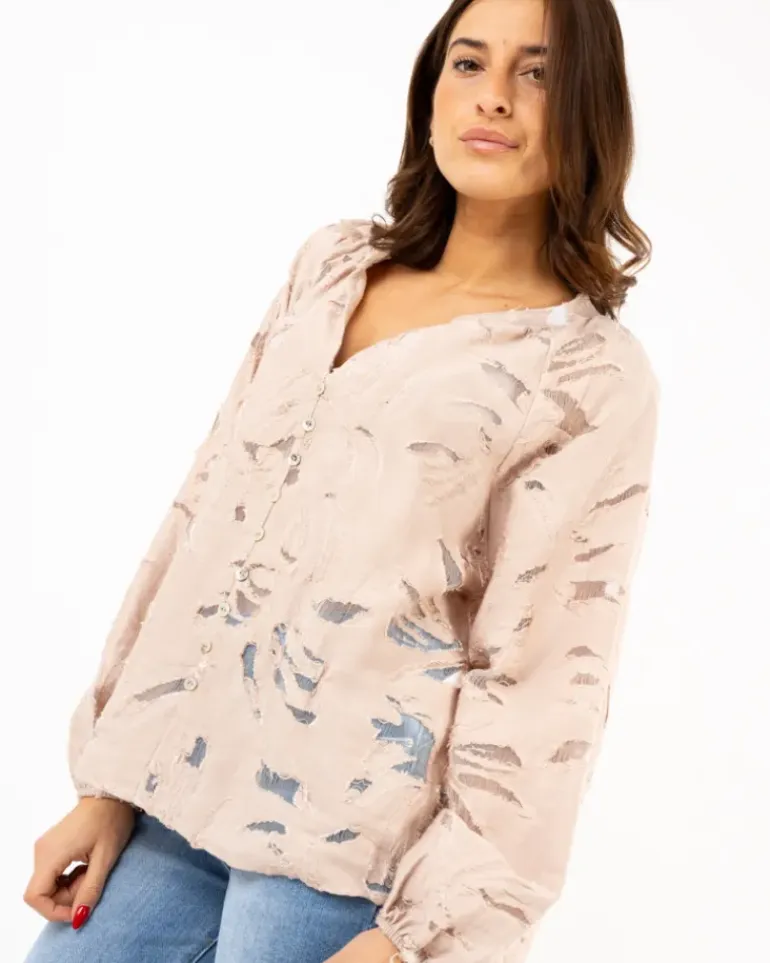 Blouse boutons
