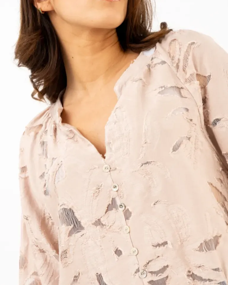 Blouse boutons