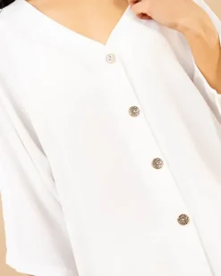 Blouse boutons