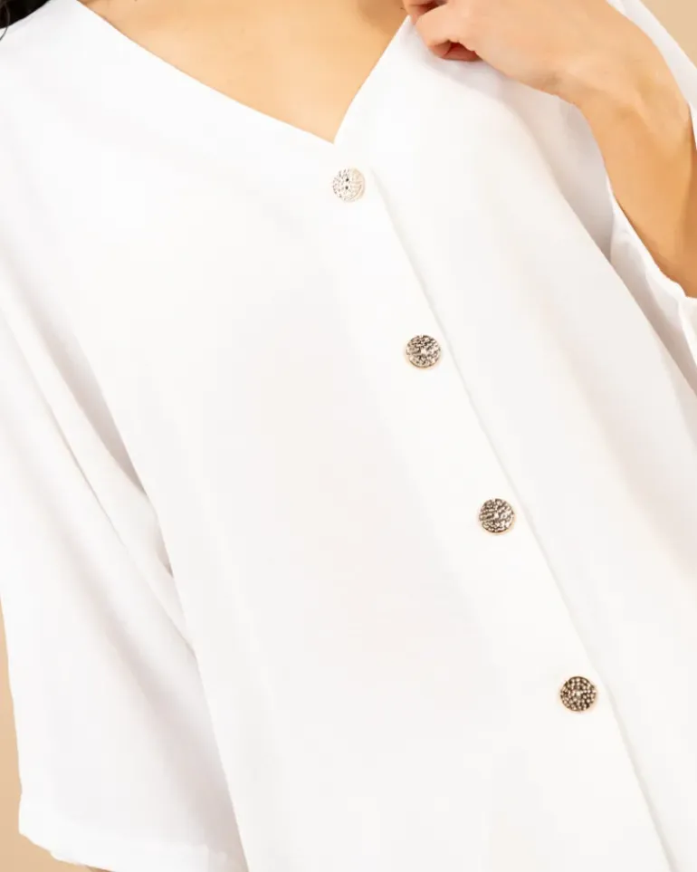 Blouse boutons
