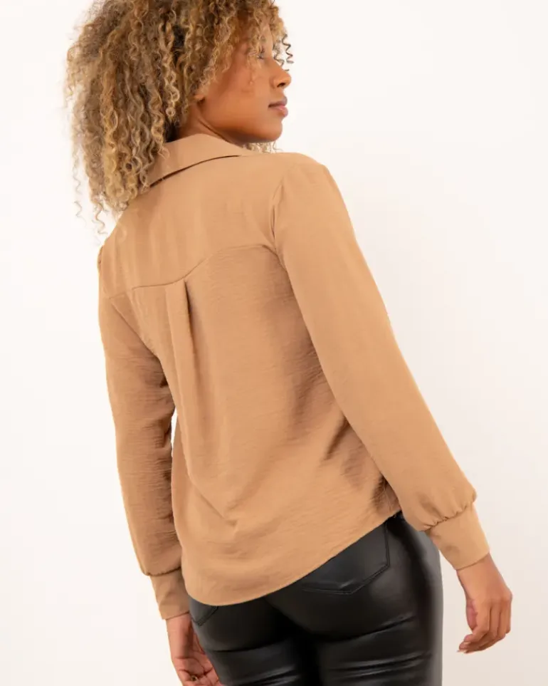 Blouse col chemise