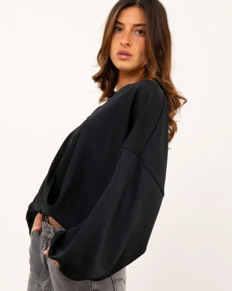 Blouse effet froissé