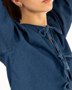 Blouse noeuds brut