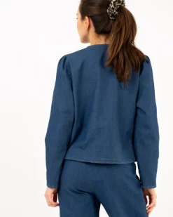 Blouse noeuds brut