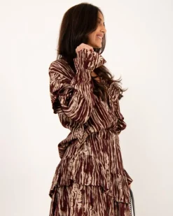 Blouse volants