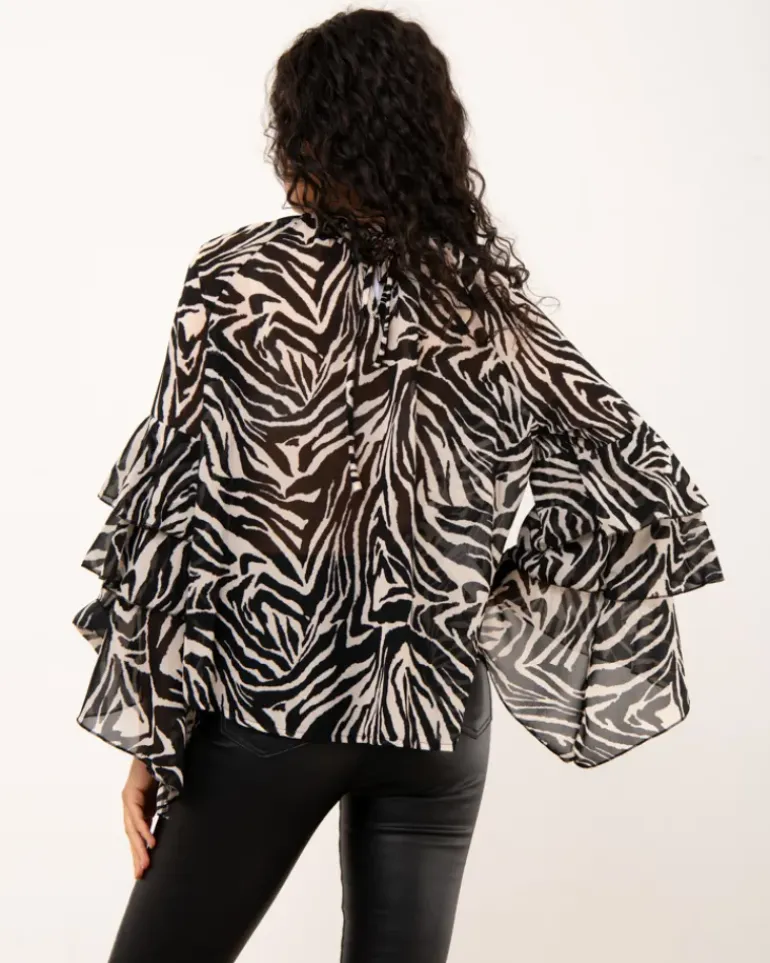Blouse zebre