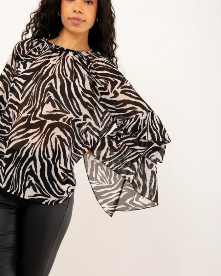 Blouse zebre