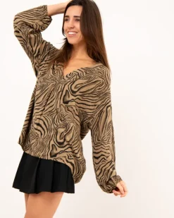 Blouse zebre