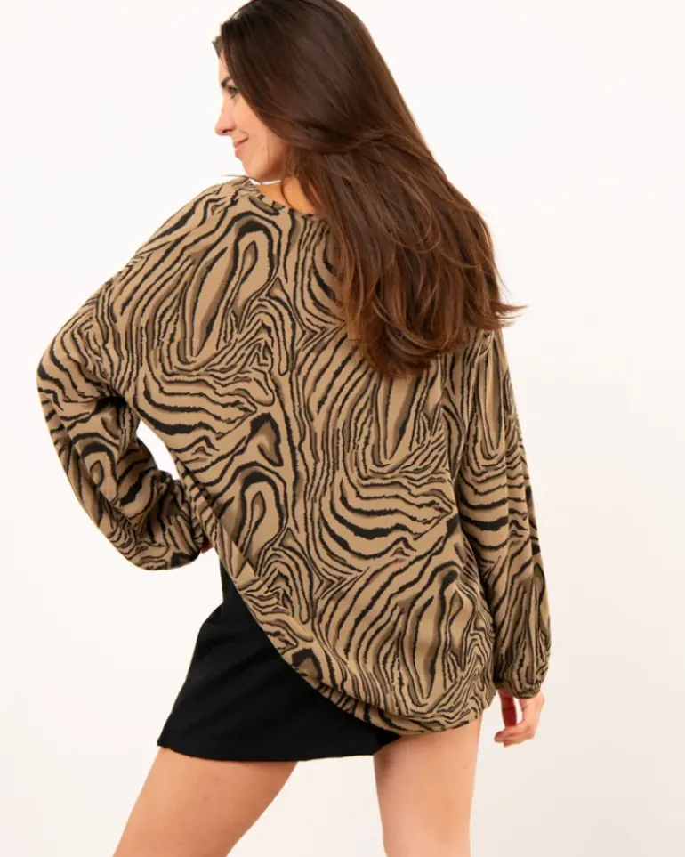 Blouse zebre