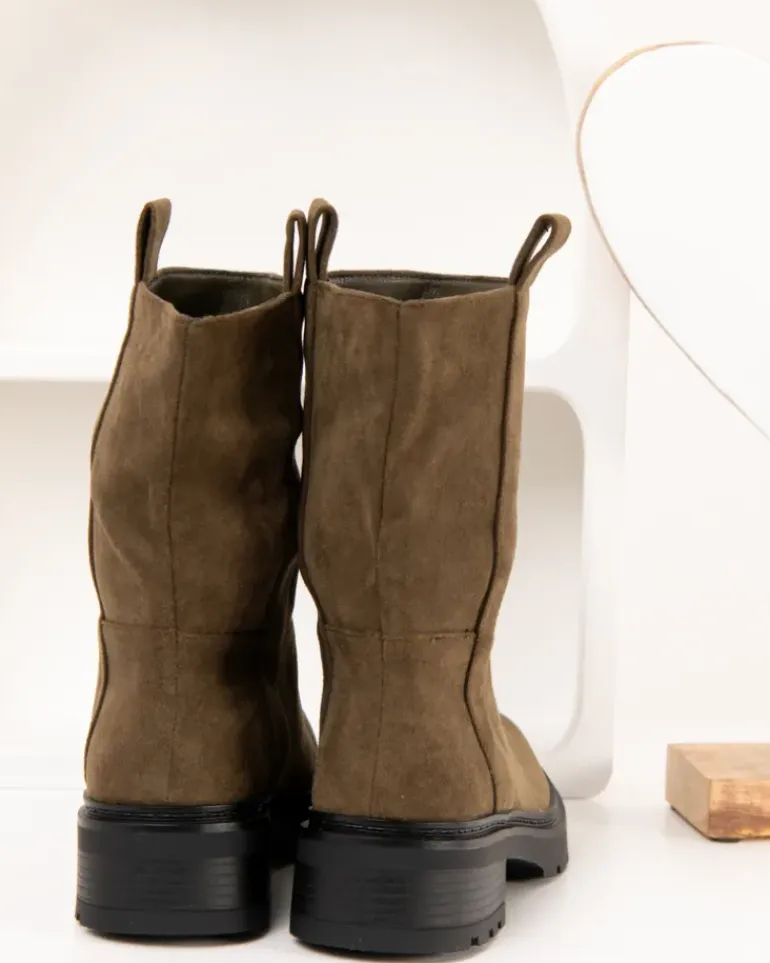 Bottines suedine