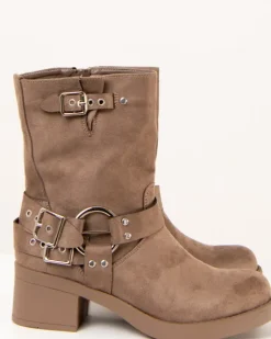 Bottines suedine