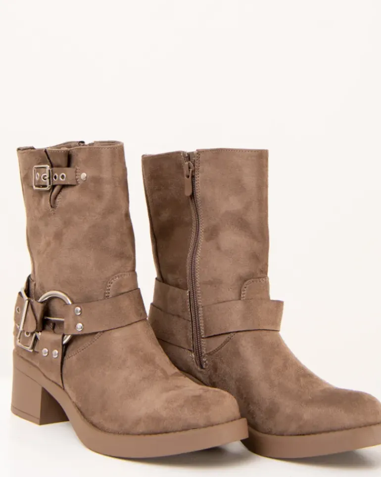Bottines suedine