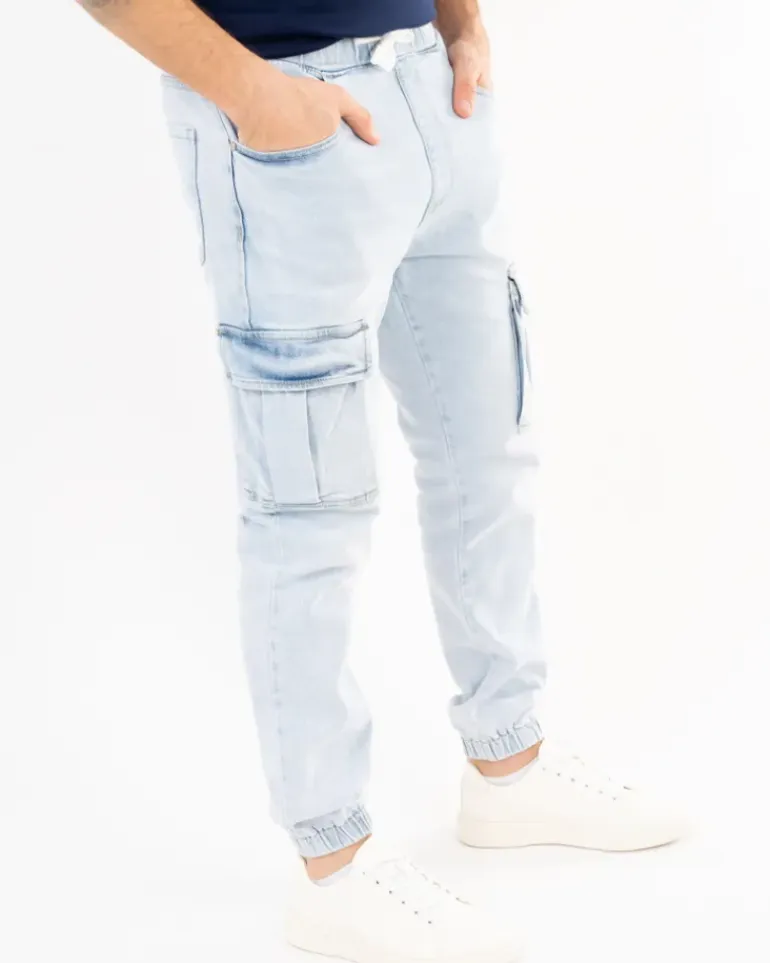 Cargo jean clair
