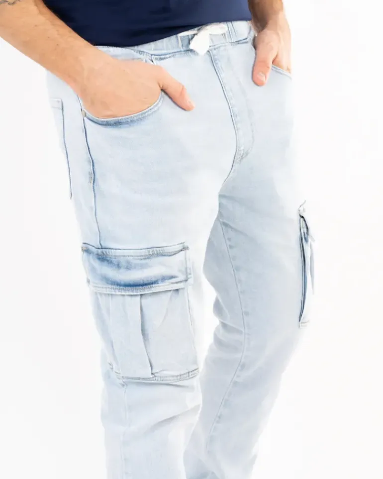Cargo jean clair