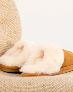 Chaussons fourrés