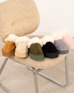 Chaussons plateformes