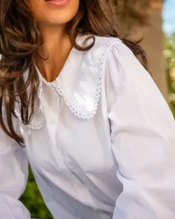 Chemise col claudine