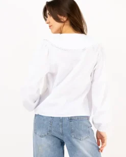 Chemise col claudine