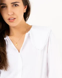 Chemise col claudine