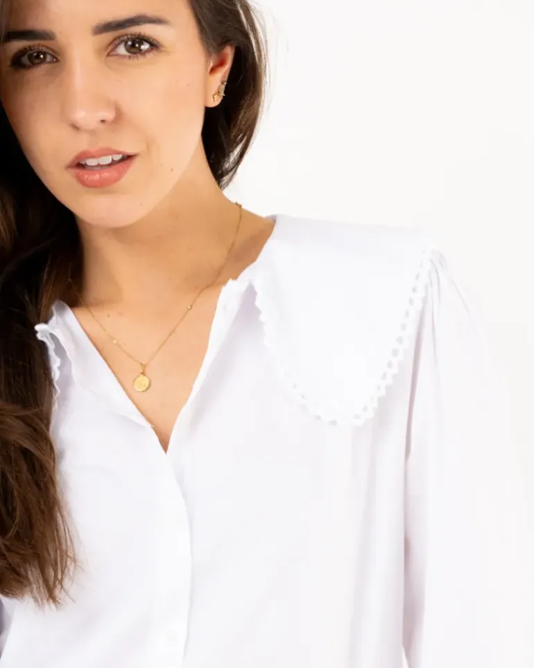 Chemise col claudine