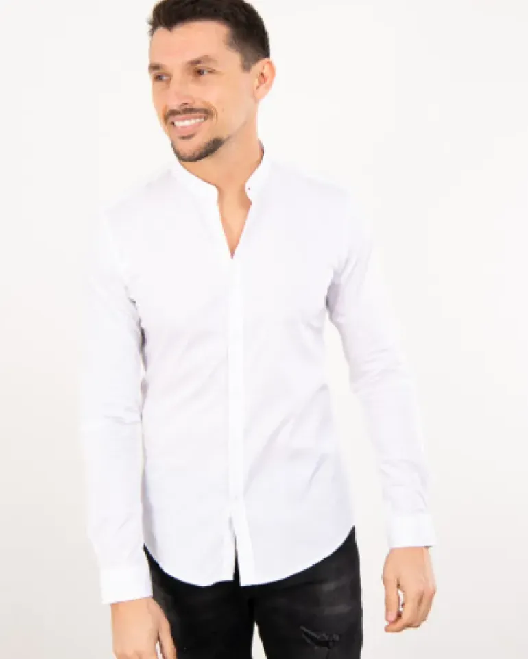 Chemise col mao