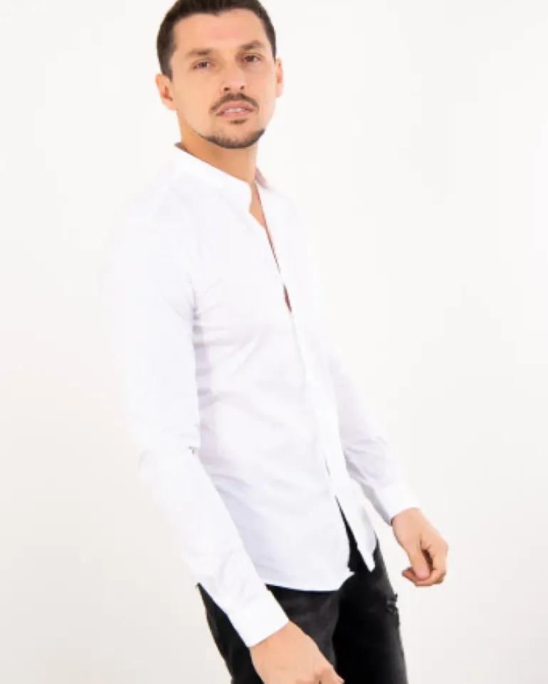 Chemise col mao