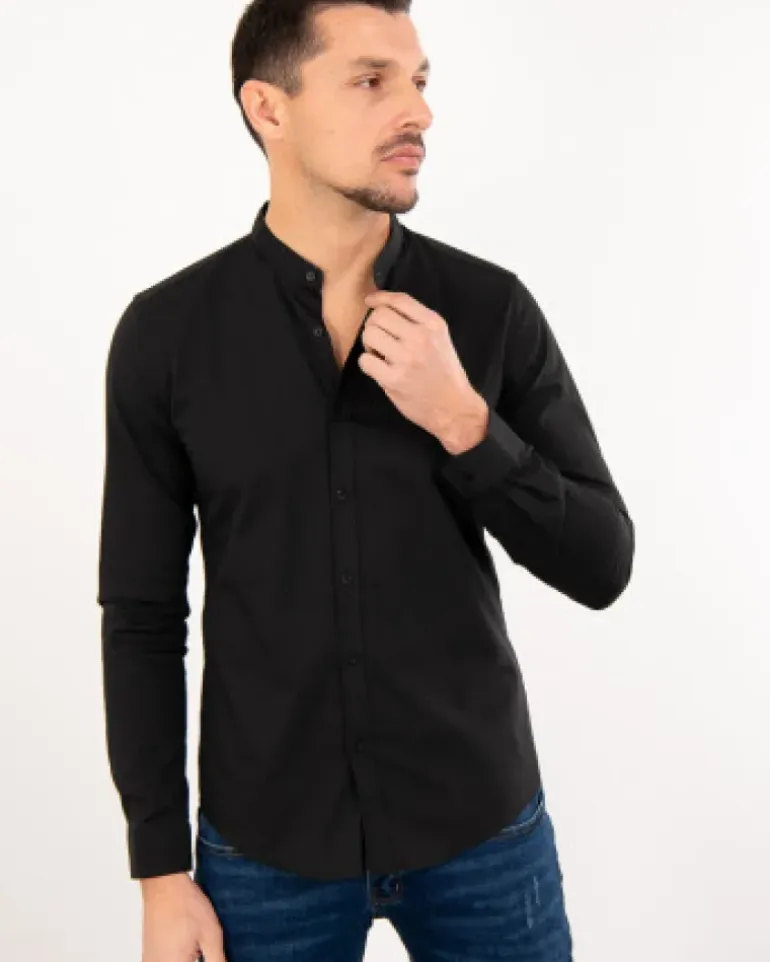 Chemise col mao