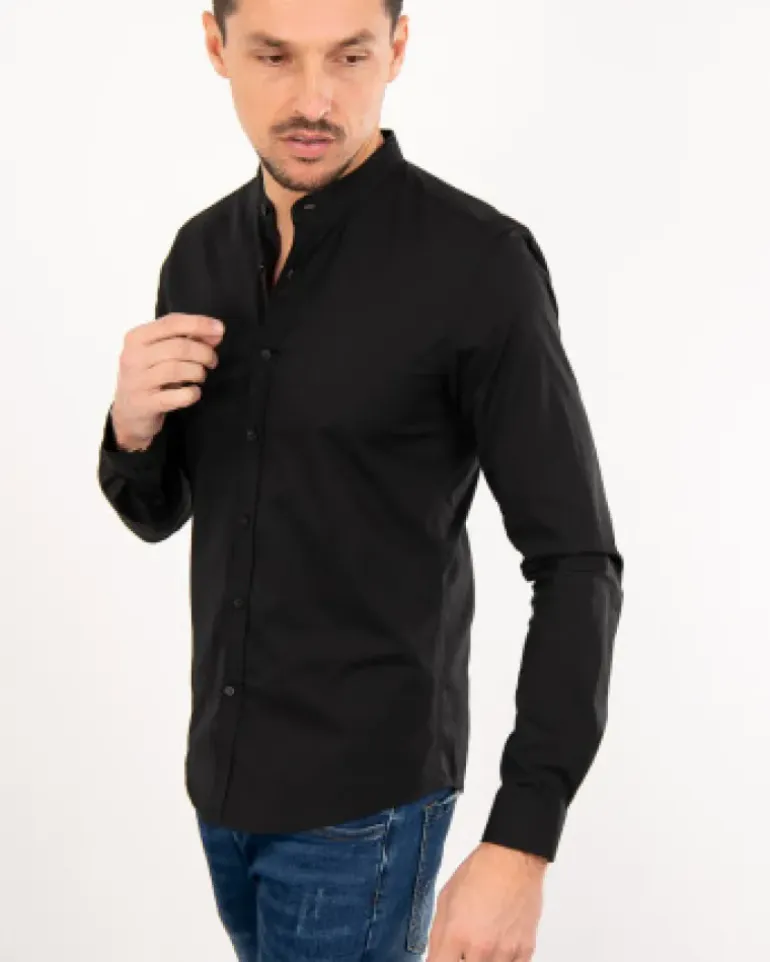 Chemise col mao