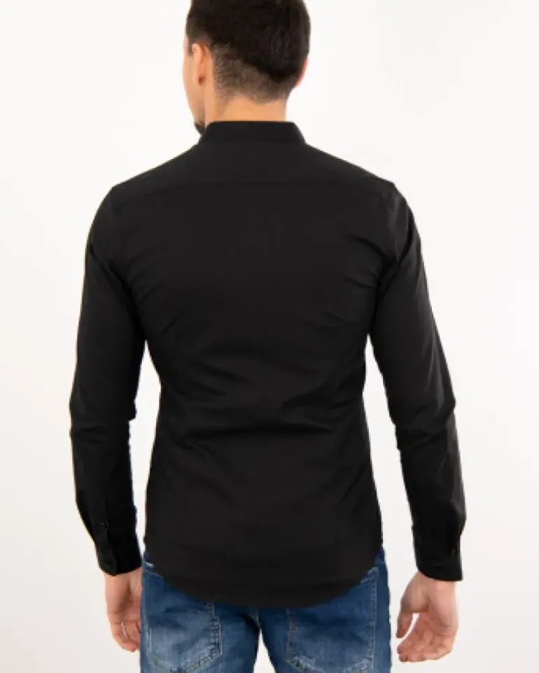 Chemise col mao