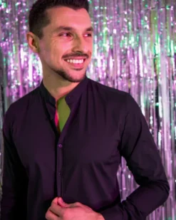 Chemise col mao