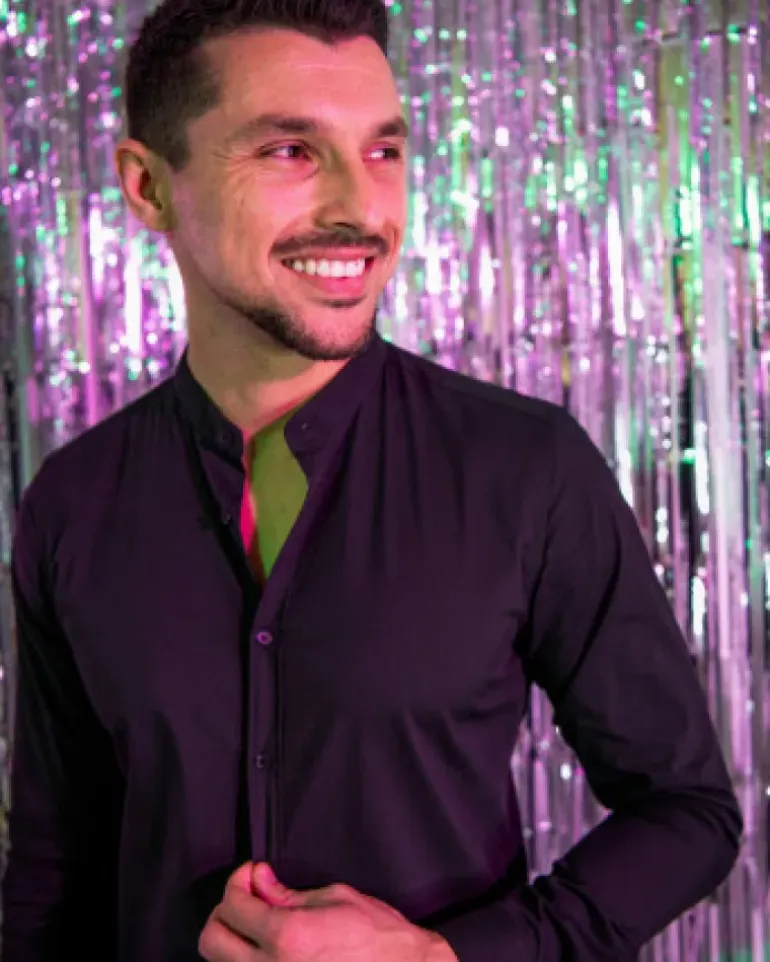 Chemise col mao