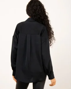 Chemise effet froissé