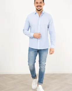 Chemise fines rayures