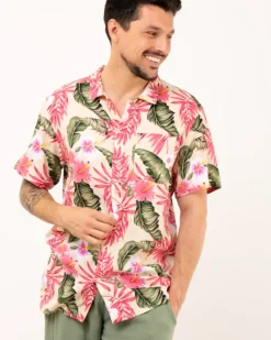Chemise fleurs