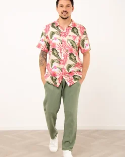 Chemise fleurs