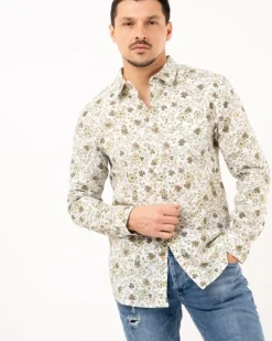 Chemise fleurs