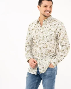 Chemise fleurs