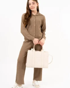 Chemise gaufre