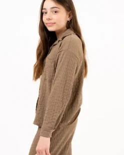 Chemise gaufre