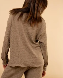 Chemise gaufre