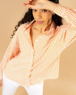 Chemise rayée